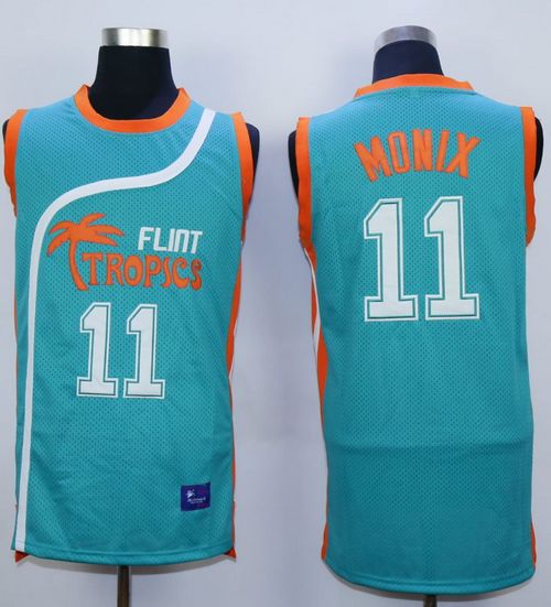 Ed Monix Flint Tropics blue jersey