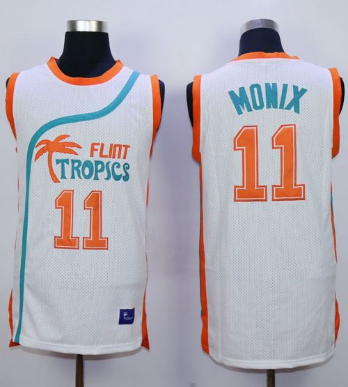 Ed Monix Flint Tropics white jersey