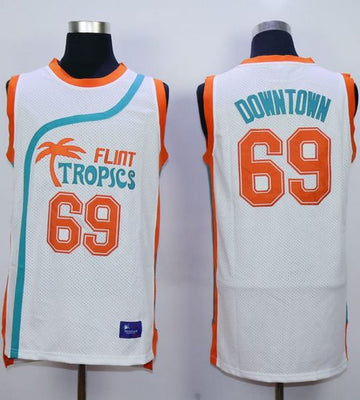 Downtown Flint Tropics white jersey