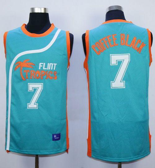 Coffee Flint Tropics black jersey
