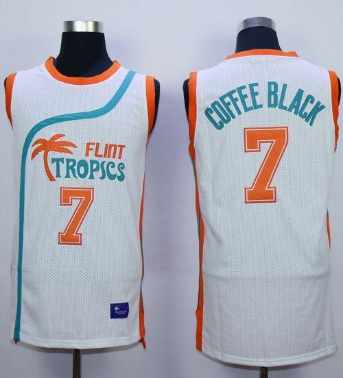 Coffee Flint Tropics black jersey