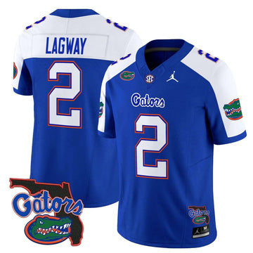 DJ Lagway Florida Gators royal FUSE jersey