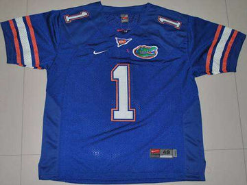 Custom Florida Gators blue jersey