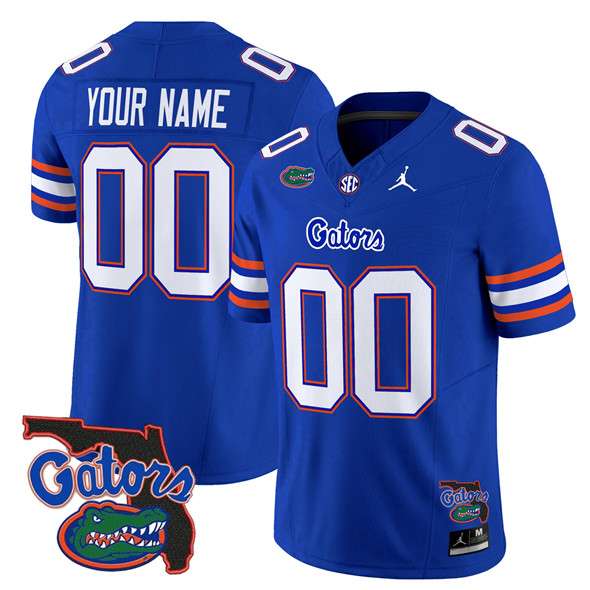 Custom Florida Gators royal FUSE jersey
