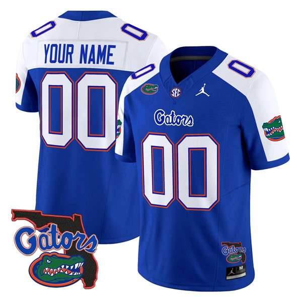 Custom Florida Gators royal FUSE jersey