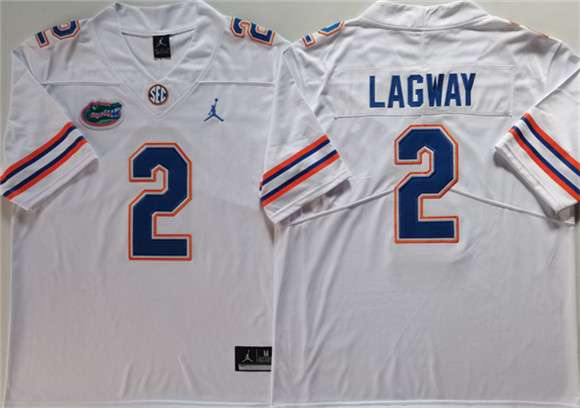 Custom Florida Gators white jersey
