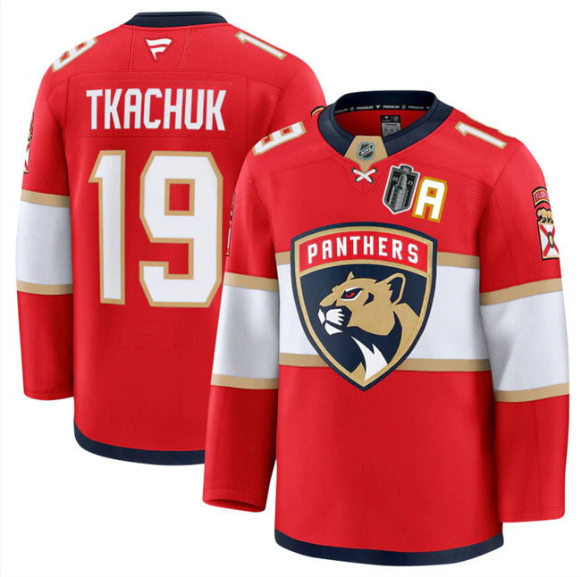Matthew Tkachuk Florida Panthers red jersey