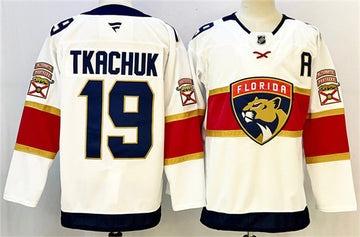 Matthew Tkachuk Florida Panthers white Home jersey