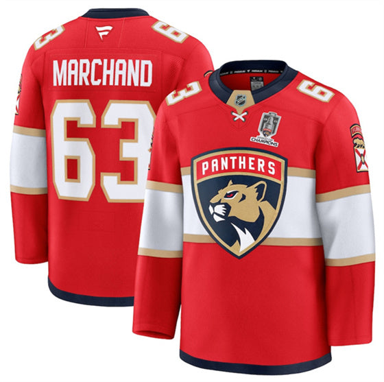 Brad Marchand Florida Panthers red Home jersey