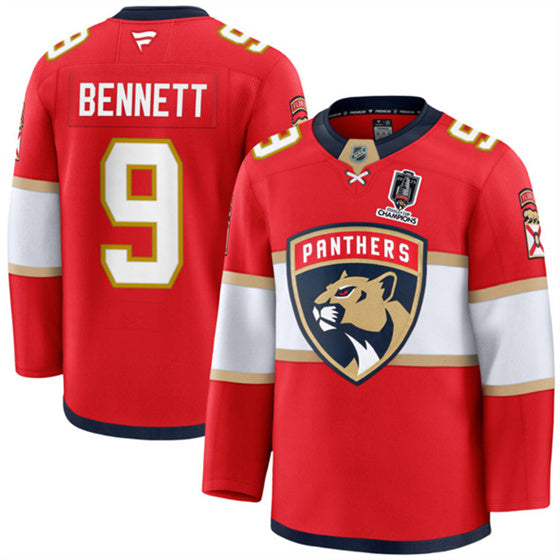 Sam Bennett Florida Panthers red Home jersey
