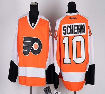 Brayden Schenn Philadelphia Flyers orange jersey
