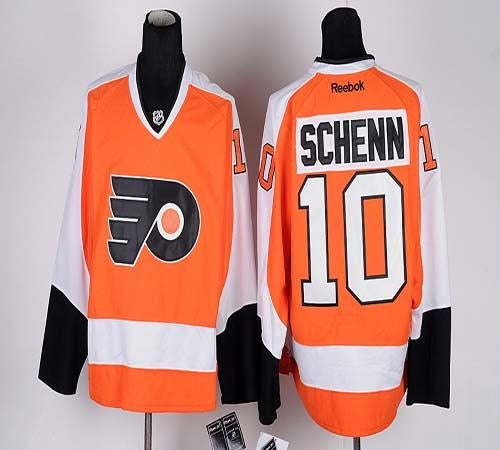 Brayden Schenn Philadelphia Flyers orange jersey