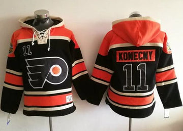 Travis Konecny Philadelphia Flyers black jersey