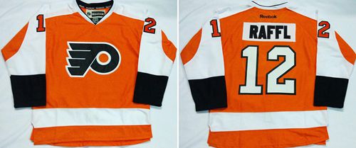 Michael Raffl Philadelphia Flyers orange Home jersey