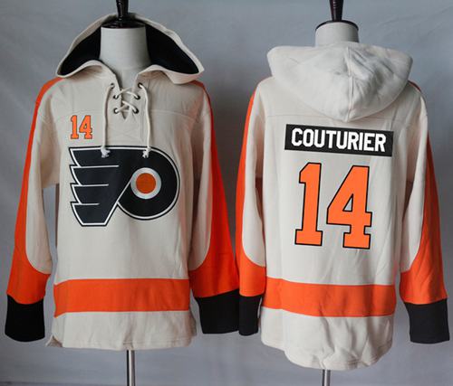 Sean Couturier Philadelphia Flyers cream jersey