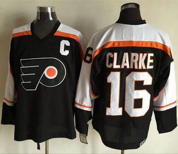 Bobby Clarke Philadelphia Flyers black Throwback jersey