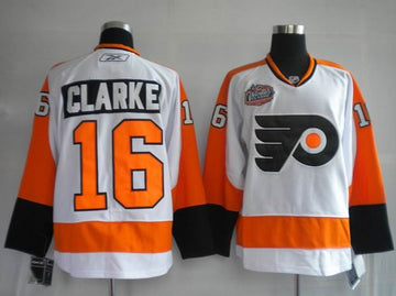 Bobby Clarke Philadelphia Flyers white Winter Classic jersey