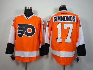 Wayne Simmonds Philadelphia Flyers orange jersey