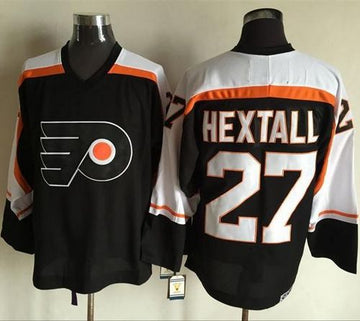 Ron Hextall Philadelphia Flyers black Throwback jersey