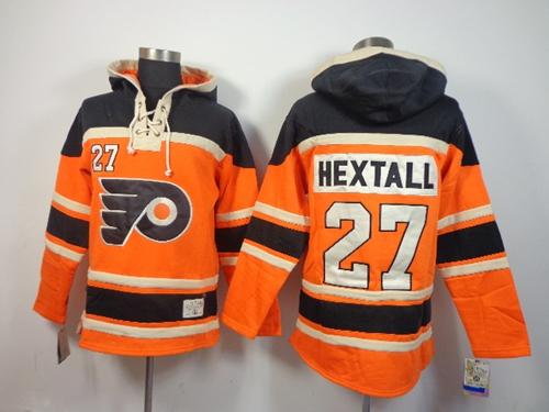 Ron Hextall Philadelphia Flyers orange jersey