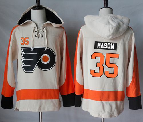 Steve Mason Philadelphia Flyers cream jersey