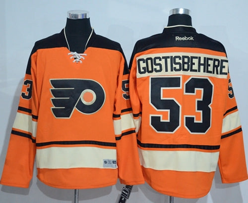 Shayne Gostisbehere Philadelphia Flyers orange Alternate jersey