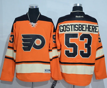 Shayne Gostisbehere Philadelphia Flyers orange Alternate jersey