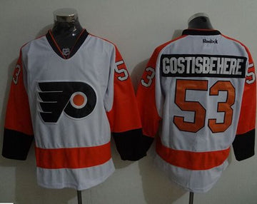 Shayne Gostisbehere Philadelphia Flyers white jersey