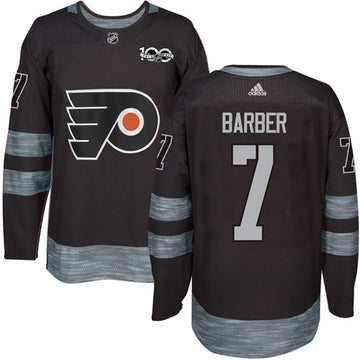 Bill Barber Philadelphia Flyers black jersey