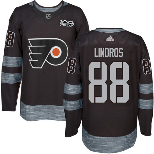 Eric Lindros Philadelphia Flyers black jersey
