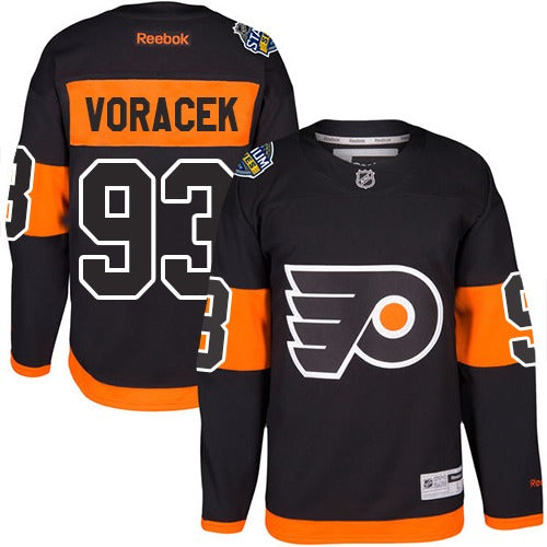 Jakub Voracek Philadelphia Flyers black Stadium Series jersey