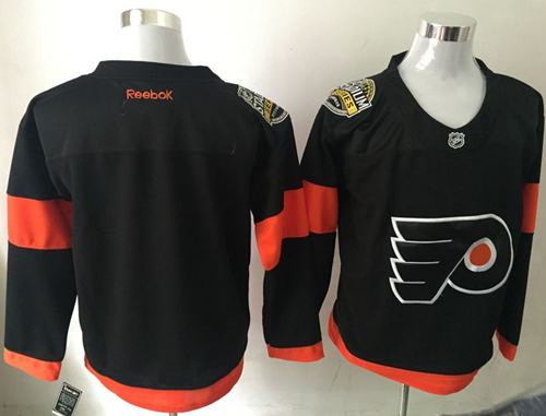 Custom Philadelphia Flyers black Stadium Series jersey