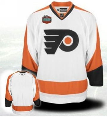Custom Philadelphia Flyers white Winter Classic jersey