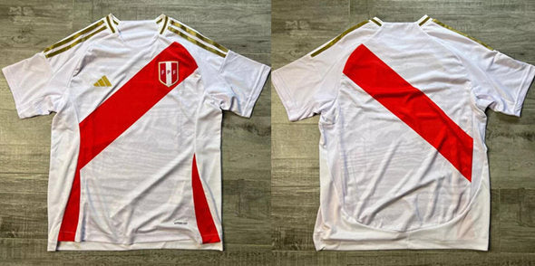 Peru National Team white Home jersey