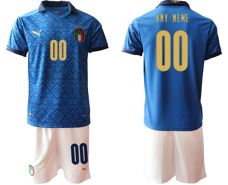 Custom Italy National Team Home jersey