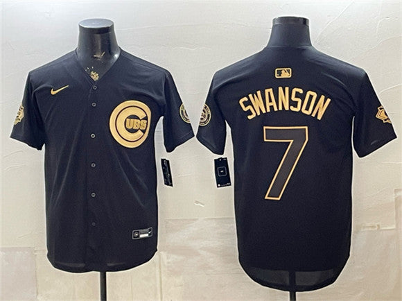 Dansby Swanson Chicago Cubs jersey
