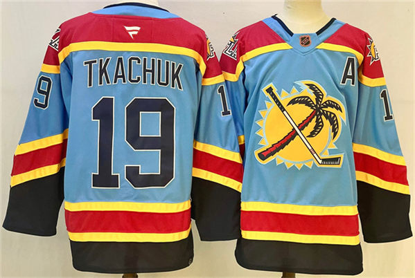 Matthew Tkachuk Florida Panthers blue Reverse Retro jersey