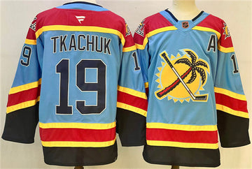 Matthew Tkachuk Florida Panthers blue Reverse Retro jersey
