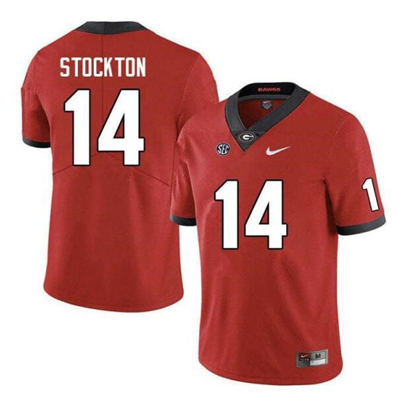 Gunner Stockton Georgia Bulldogs red jersey