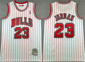 Michael Jordan Chicago Bulls white jersey