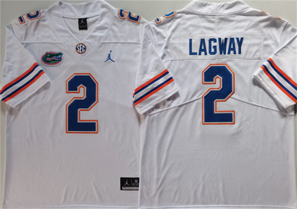 DJ Lagway Florida Gators white jersey