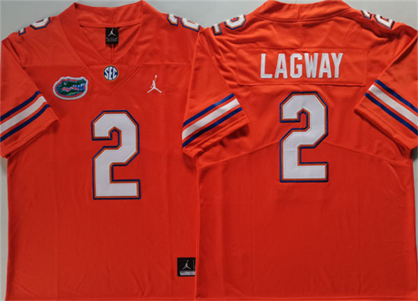 DJ Lagway Florida Gators orange jersey