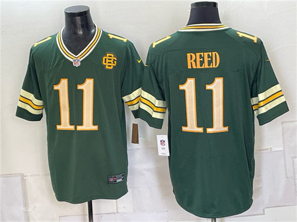 Jayden Reed Green Bay Packers green Limited jersey