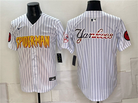 New York Yankees white Limited jersey