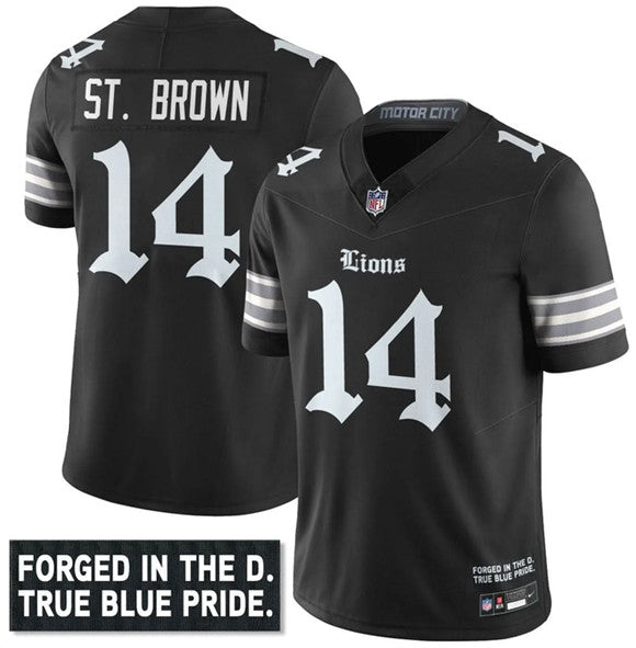 Amon-Ra St Detroit Lions brown City Edition jersey