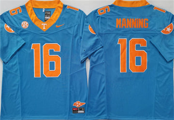 Peyton Manning Tennessee Volunteers blue jersey