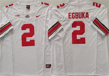 Emeka Egbuka Ohio State Buckeyes white Limited jersey