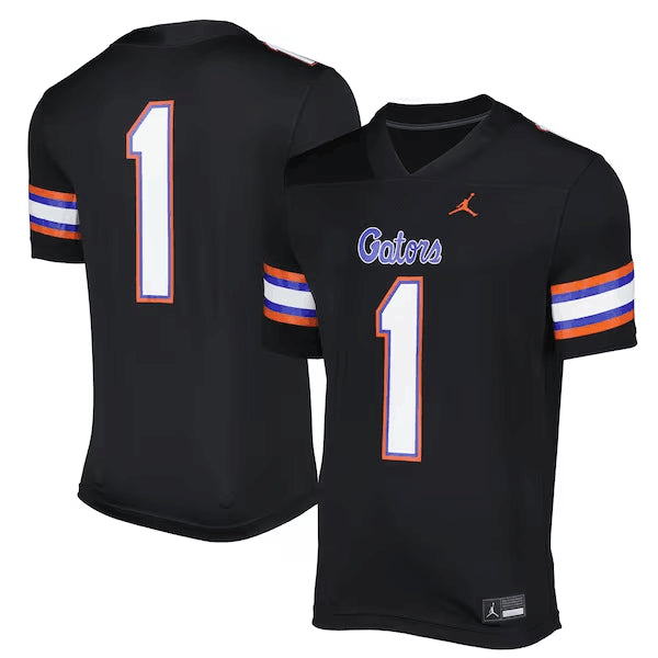 Custom Florida Gators black Game jersey