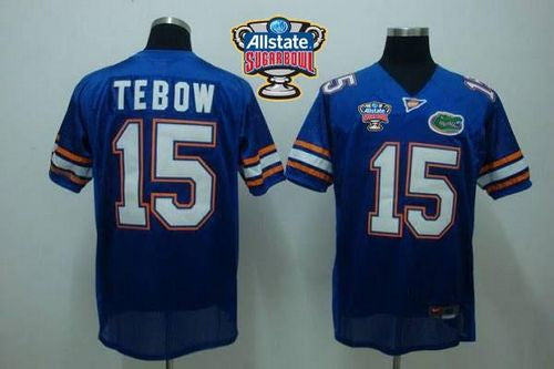 Tim Tebow Florida Gators blue jersey