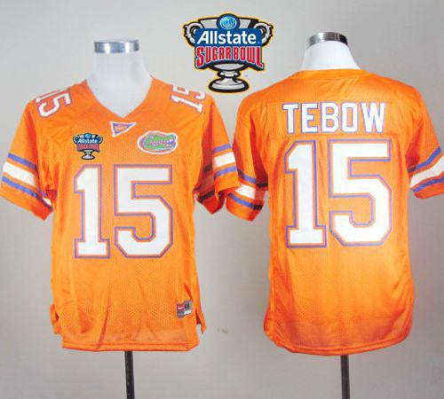 Tim Tebow Florida Gators orange jersey
